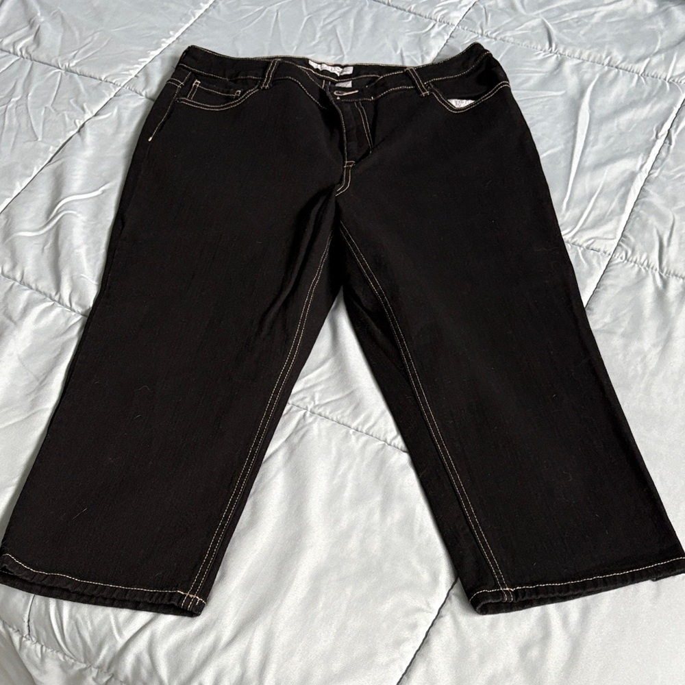 Chico's Dark Ankle Jeans